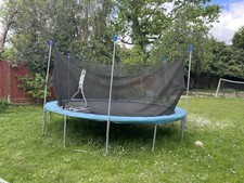 Trampoline Safety Net Enclosure Surround Needs Slight Attention