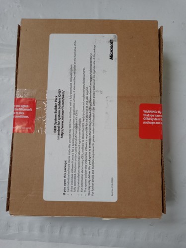 Boxed microsoft windows - microsoft,
