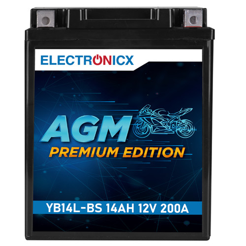 Electronicx agm motorcycle - agm,