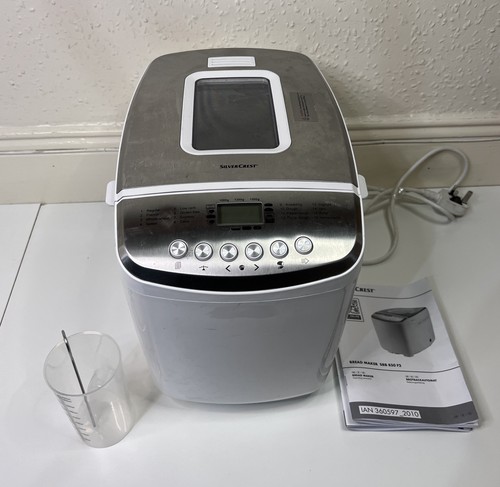 Silvercrest 850w bread maker - bread,