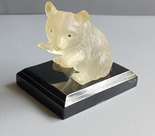 Polar bear cub figurine - polar,