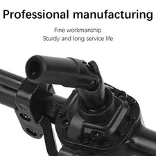 Plastic Black RC Car Rear Axle