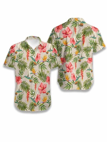 Hummingbird tropical hibiscus - tropical,