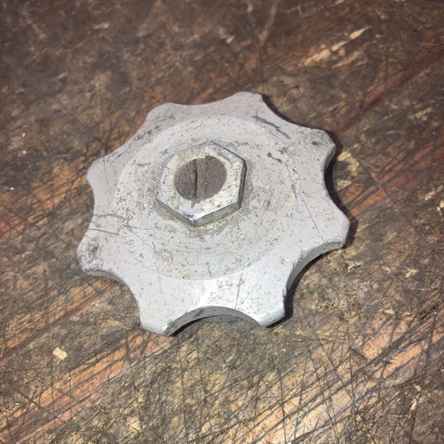 Alloy fuel tank cap - alloy, unknown