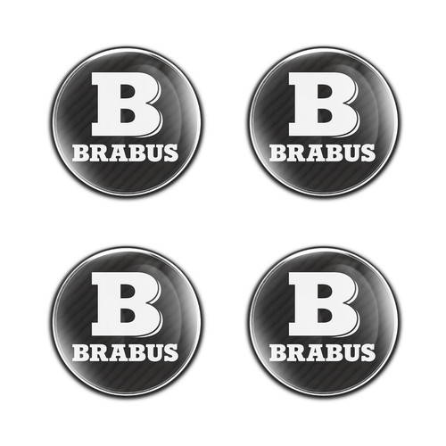 Brabus stickers silicon - stickers,