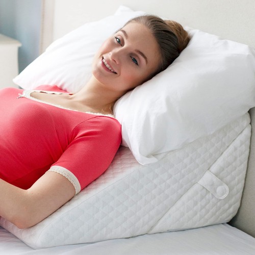 Wedge pillow for sleep apnea - wedge,