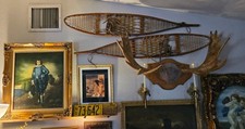 Vintage Wooden Rawhide