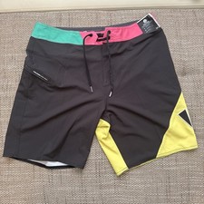 Vee Bee Mod 20" Boardshort - BLACK - BLACK / 34 x 1