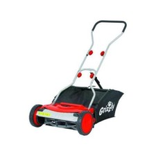 Grizzly HRM38 Hand Propelled Cylinder Manual Lawn Mower (With Bag)