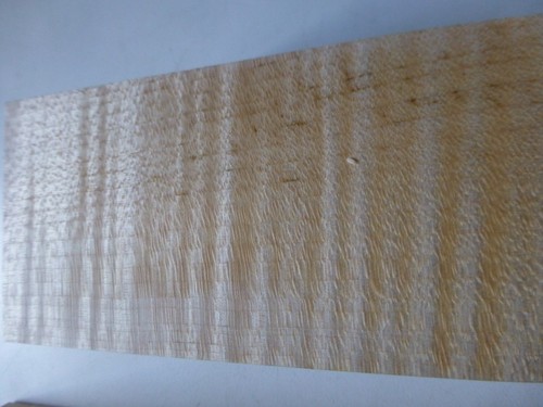 Violin makers scroll - violin, block