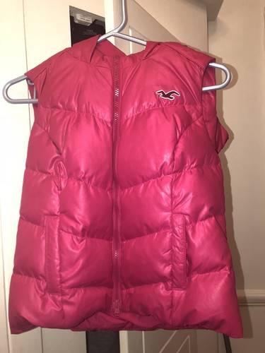 Hollister pink body warmer - pink,
