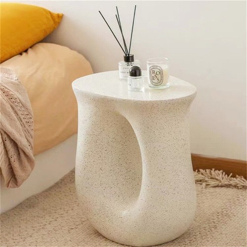 Minimalist concrete side - side, table