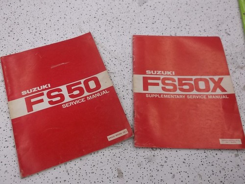 Suzuki fs50 fs50x service - fs50,