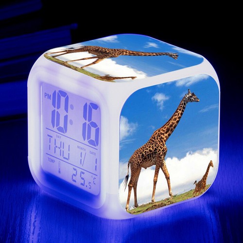 Animal giraffe color - giraffe, 7-color