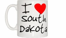 I Love Heart South Dakota Mug