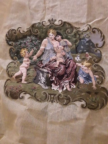Vintage handmade aubusson - vintage,