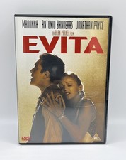 Evita DVD (1996) Madonna, Parker (DIR) cert PG Like New