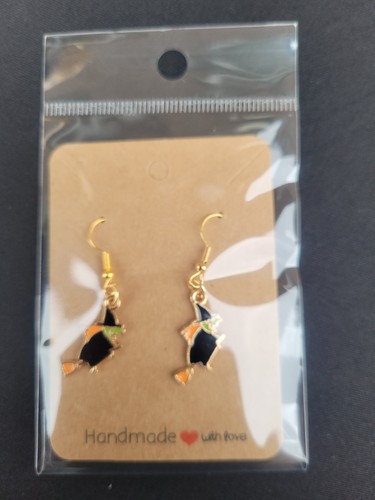 Handmade halloween earrings - ,