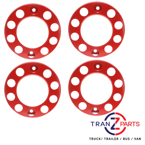 Truck steel red - red, coated