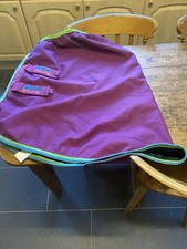 Premier Equine Turnout  Neck Cover Purple  Medium 0 Gram Ex Con
