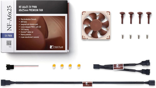 Noctua a6x25 pwm - 5v,