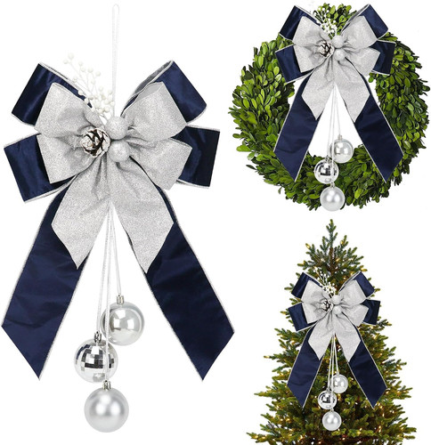 Navy blue christmas - christmas, tree