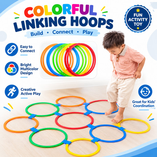 10pcs agility hoops jump rings - hoops,