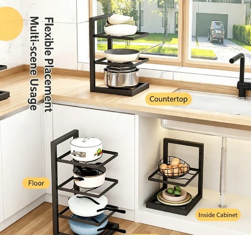 Pot and pan organizer rack - pot,