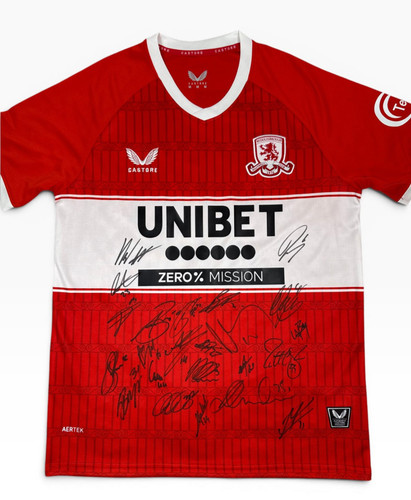 Signed middlesbrough shirt - signed,
