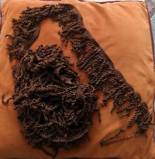 Vintage Brown Upholstery Fringe/ Trim