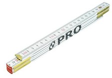 White Folding Wooden Ruler 1