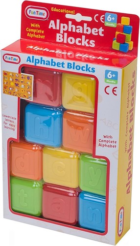Fun time alphabet blocks lower - fun,