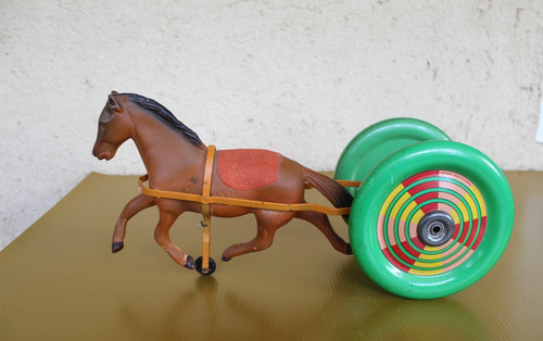 Toy horse race track vintage - toy,