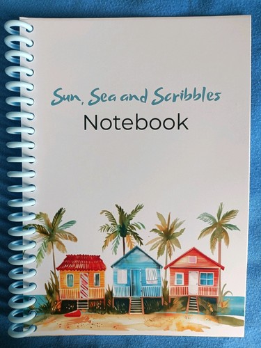 Handmade notebook sun - notebook.,