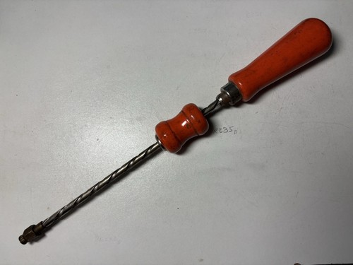 Vintage archimedes hand - hand, drill