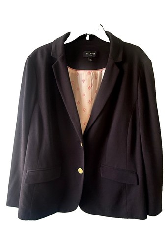 Talbots woman 16w black - talbots, cotton