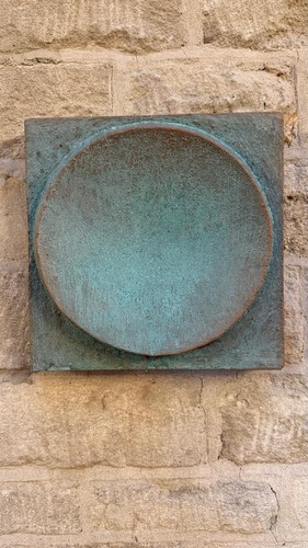 Wall sculpture with - , a
