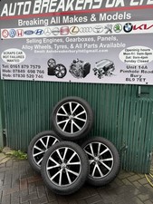 VW TOURAN ALLOY WHEEL SET WITH 205/55R16 TYRES 2011-2014