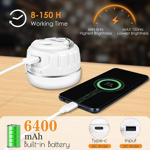 Rechargeable camping lantern - rechargeable,