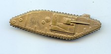 Tank Corps  Sleeve  Brass  Cap