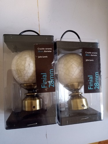 John lewis finials 28mm - john,