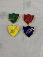 Monitor Shield School Pin