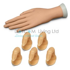 Training hand fake fingers - training, &