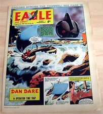 EAGLE COMIC Vol.14 No.36, September 1963 DAN DARE Keith Watson, Frank Bellamy