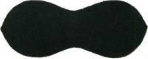 Black leather trunk - black,