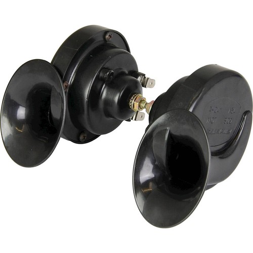 12v black horn - 12v, twin