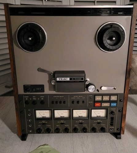 Teac a3440 reel - a3440, reel-to-reel