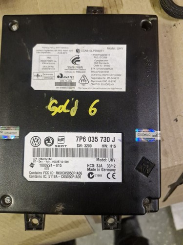 Golf mk6 bluetooth ecu - vw,