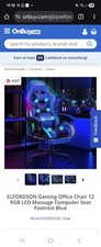 Elfordson RGB Gaming Chair