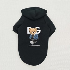 Designer Dog Hoodie Hooded Pet Sweatshirt Dog Clothes Warm Puppy Clothing